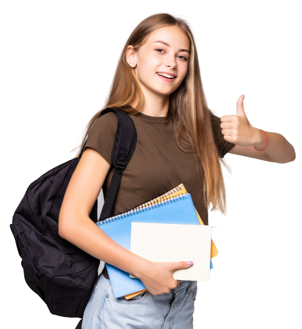 young-student-woman-with-backpack-bag-holding-hand-with-thumb-up-gesture-isolated-white-wall - Edited